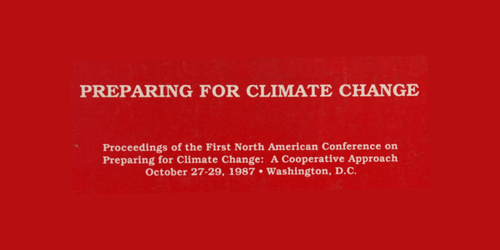Preparing for Climate Change Report