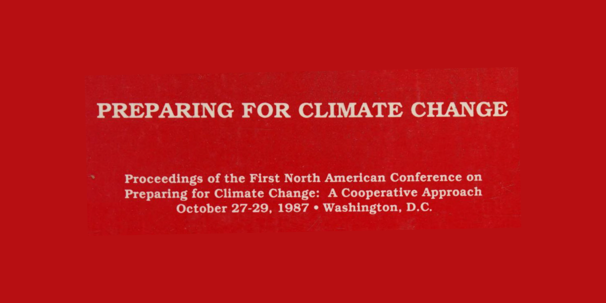 Preparing for Climate Change Report